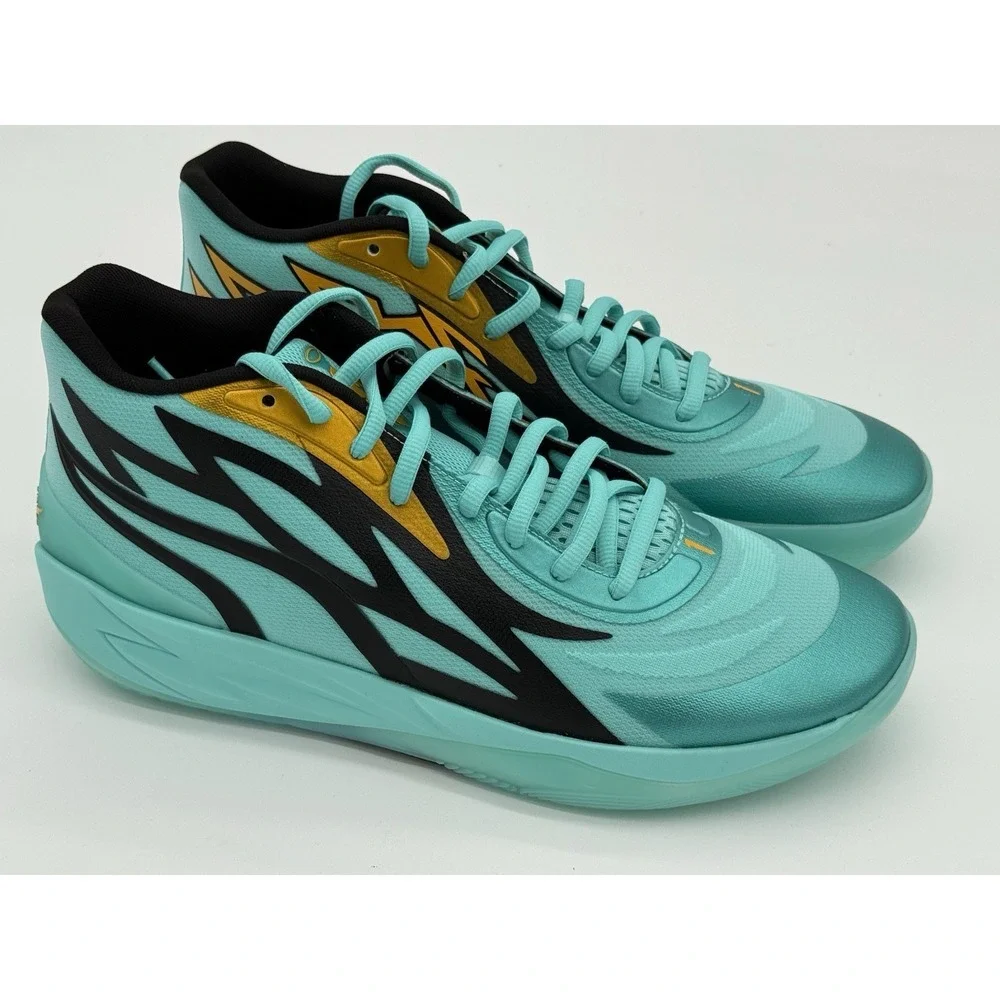 Size 13 - PUMA MB.02 Honeycomb LaMelo Ball Basketball Shoes - 377590-01